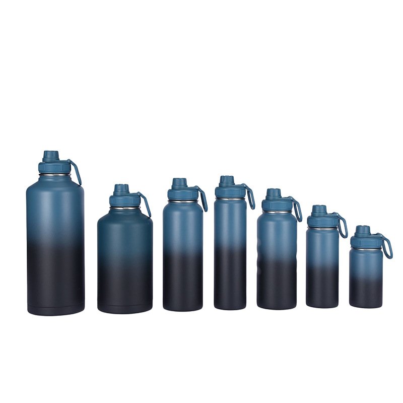 Large capacity 64oz 87oz 128oz aqua flask travel tumbler stainless steel aquaflask vacuum flask drinking insulated water bottles