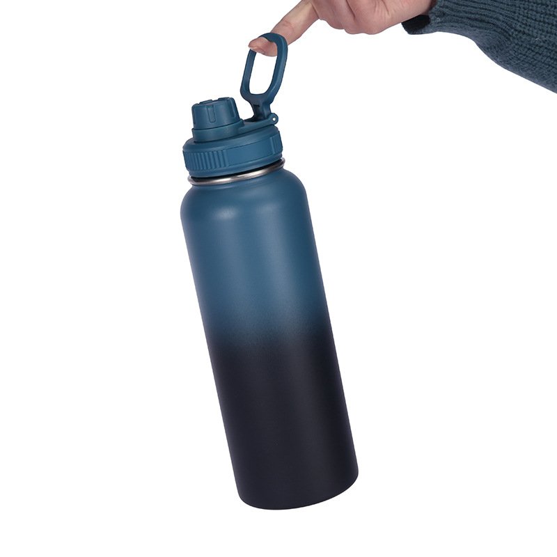 Large capacity 64oz 87oz 128oz aqua flask travel tumbler stainless steel aquaflask vacuum flask drinking insulated water bottles