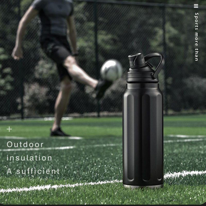 Aisamstar Listing 1000ml High-capacity Vacuum Flask Stainless Steel Water Bottle for Sport Camping Gift Modern Outdoor Travel