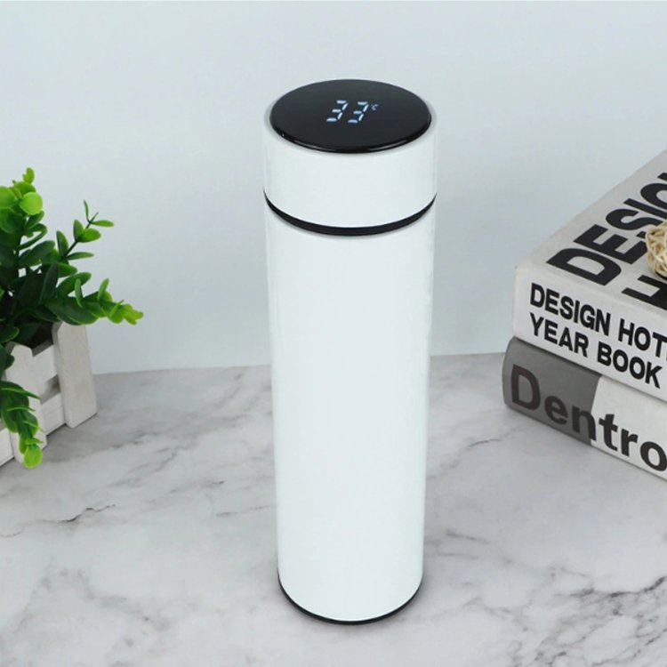 18 10 Stainless Steel Insulated Led Temperature Display Smart Coffee Water Bottle Thermos Vacuum Flask