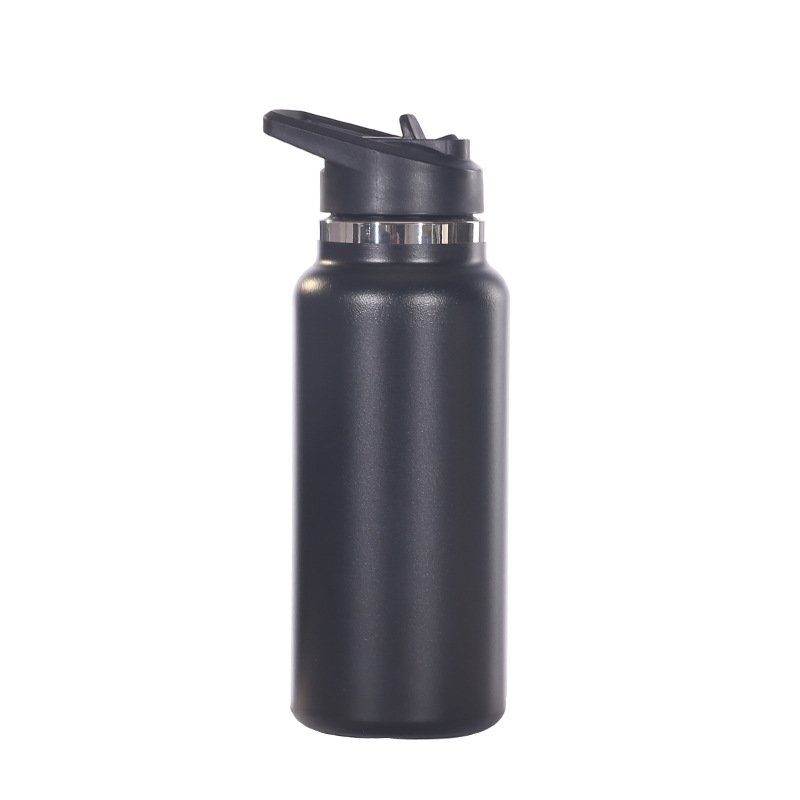 Portable Wide Mouth Wate Bottler Custom Vacuum Bottle Stainless Steel Thermoses Stainless Steel Water Flask