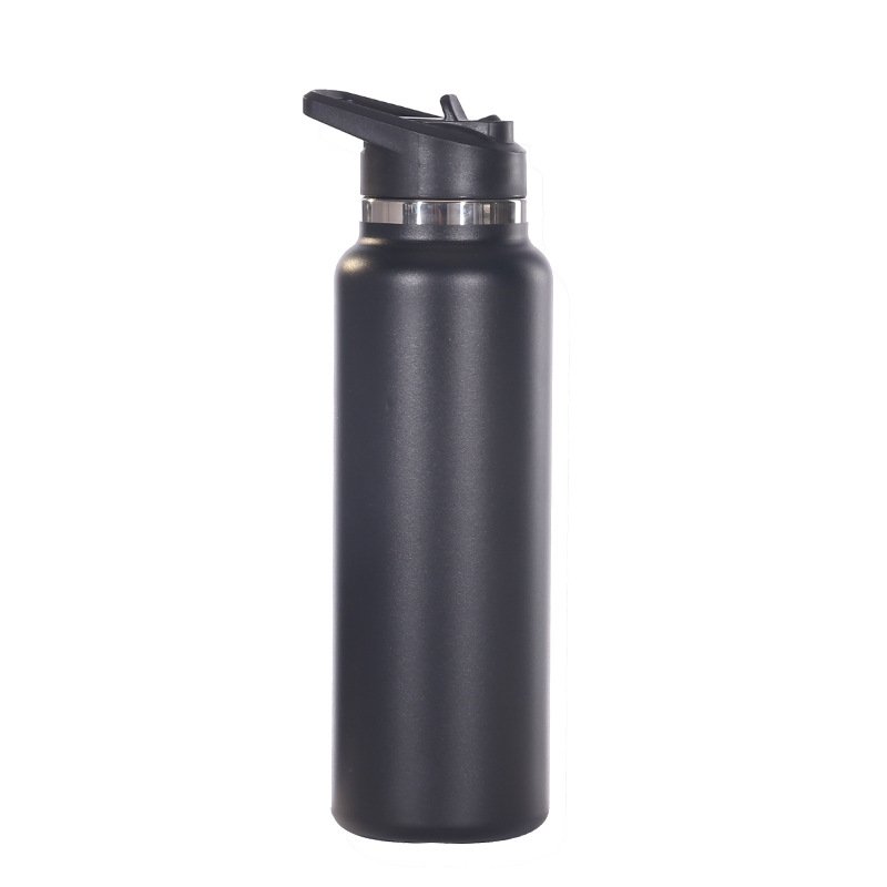 Portable Wide Mouth Wate Bottler Custom Vacuum Bottle Stainless Steel Thermoses Stainless Steel Water Flask