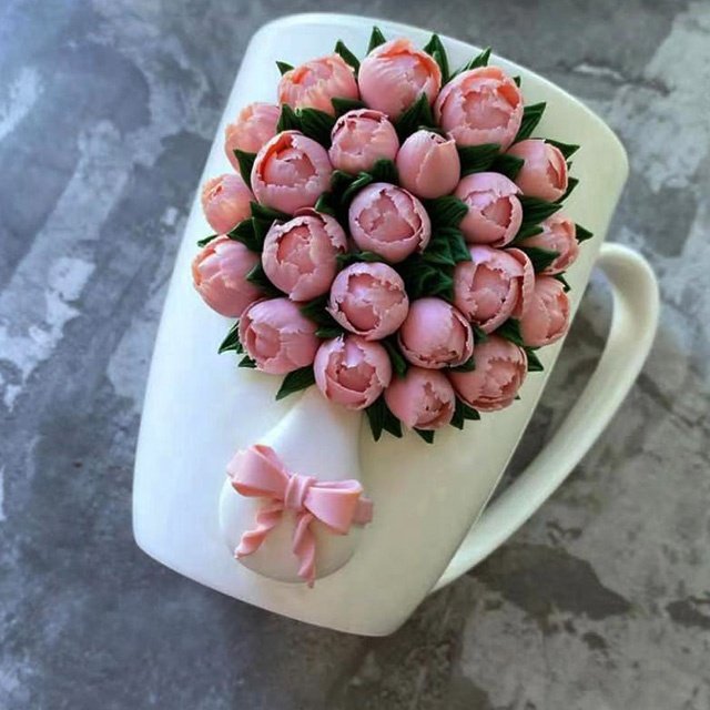 Hot selling Mr and Mrs bride and groom couple milk mug 3D polymer clay ceramic coffee mug cup for wedding