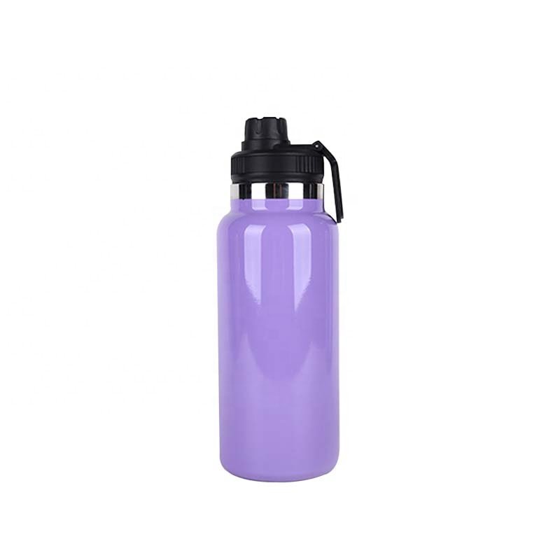 LeMuna Stainless Steel Vacuum Insulated Double Wall Water Bottle with Straw BPA Free Leakproof Mug