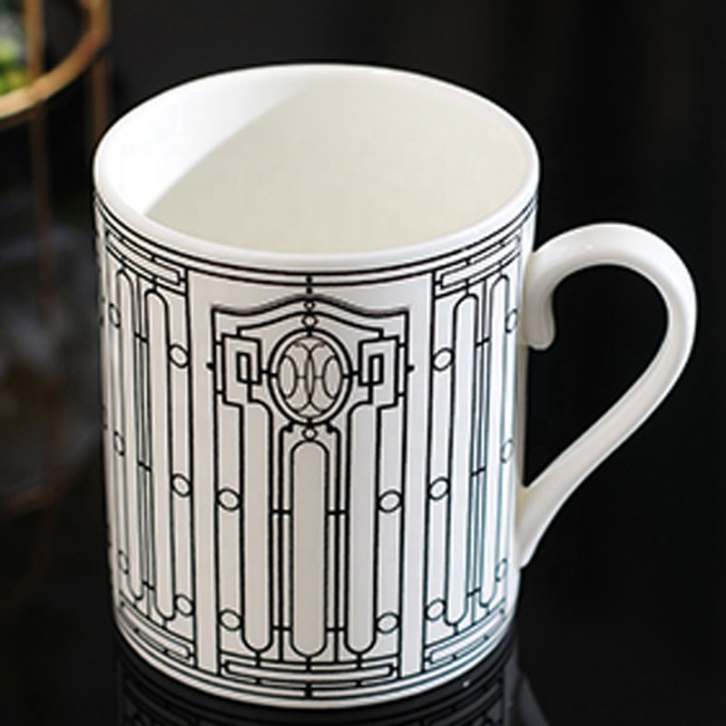 New designs INS Style Nordic Ceramic Cups Mug Luxury Bone China Mugs Porcelain Mugs