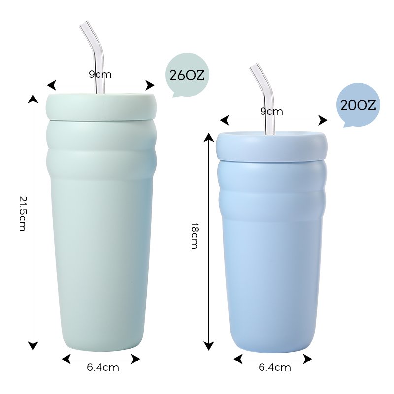 26oz Tumbler 304 SS Double Wall Insulated Vacuum Travel Mug Customized Color Logo Packing With Leak-Proof Lid