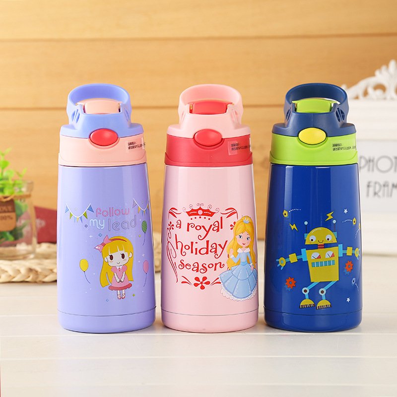 12oz 20oz kids baby children skinny straight Travel Mug bottle kids water cups drinking water bottle