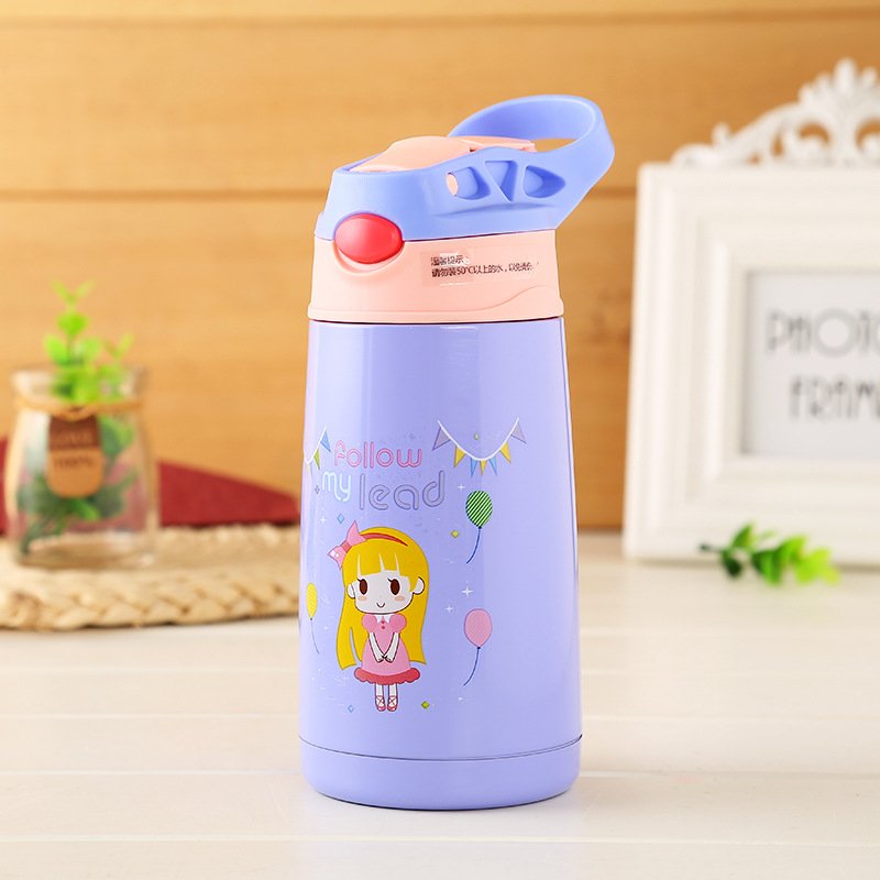 12oz 20oz kids baby children skinny straight Travel Mug bottle kids water cups drinking water bottle