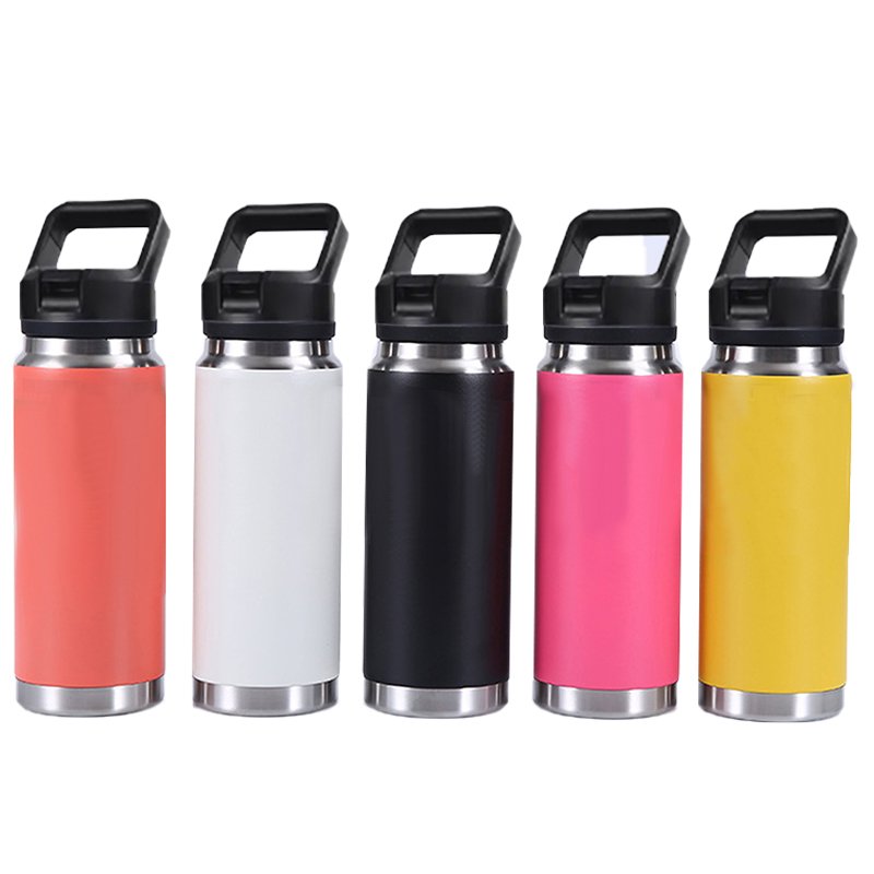 Modern Termos Insulated Water Bottle With Straw Vacuum thermo Fits 18/26/360z