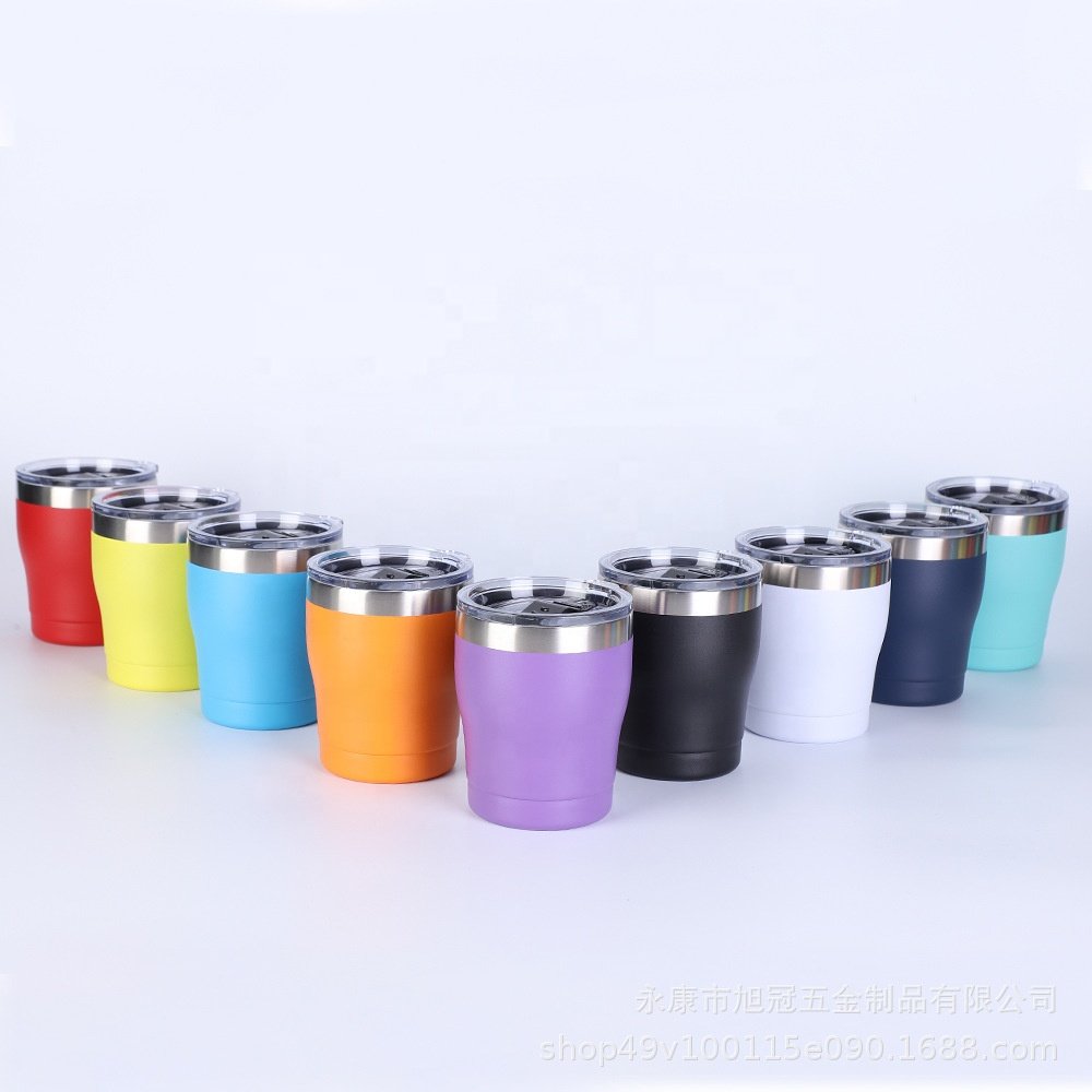 custom 10oz kids tumbler double wall insulated flask vacuum cup mugs stainless steel mini tumbler kids