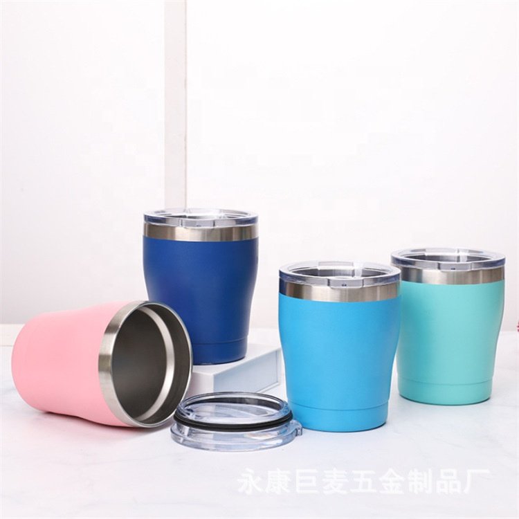 custom 10oz kids tumbler double wall insulated flask vacuum cup mugs stainless steel mini tumbler kids