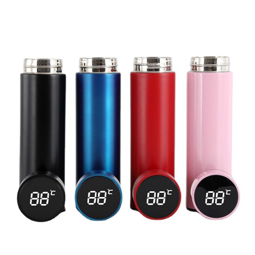 Logo custom Smart Water Bottle vacuum cup Vacuum Intelligent Water bottle flask Temperature Display mug with LED Touch Screen