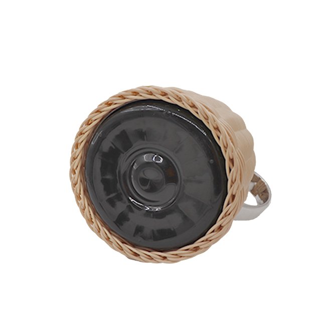Hot Sale Rattan Woven Thermo Kettle Vacuum Insulated Coffee Pot Glass Refill Carafe Jug Flask