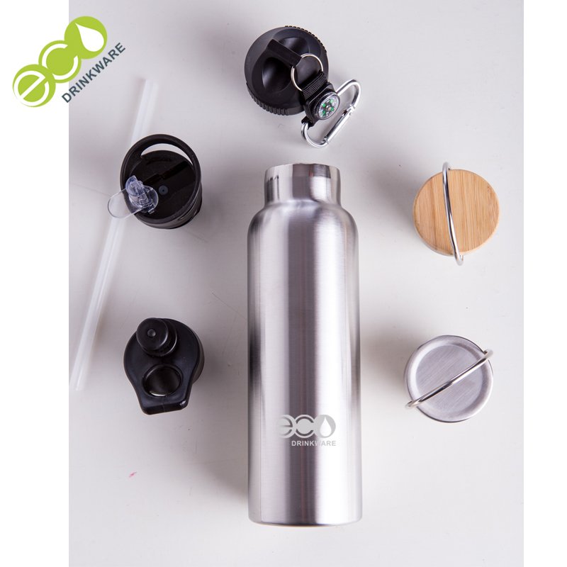 Stocked no minimum GV013B 600ML/13OZ In Stock Double Wall Screwed Lid double wall stainless steel vacuum flask