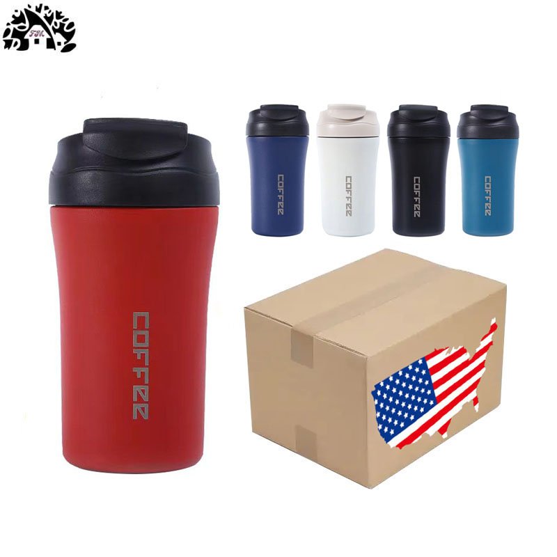 400ml vacuum stainless steel coffee cup outdoor travel car beer cup for a long time heating hot water cup