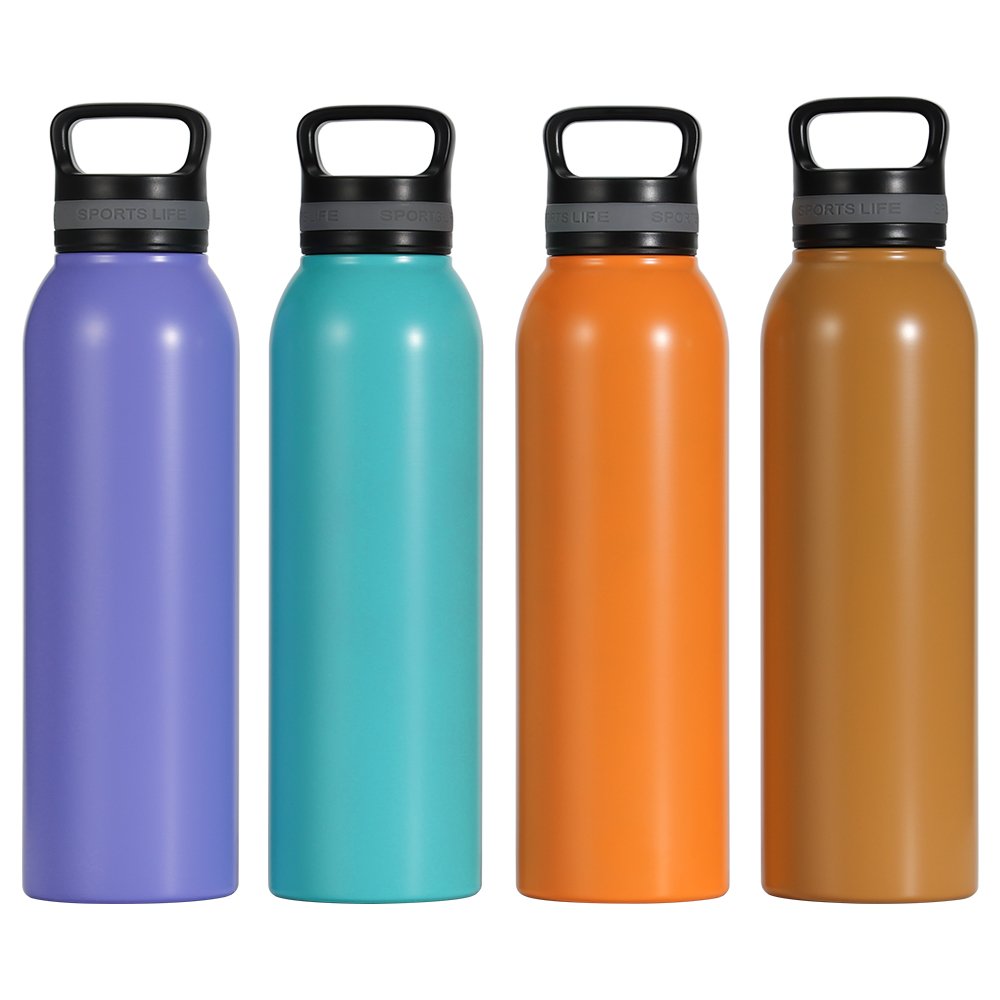 Custom Outdoor Mountain Climbing Portable Thermos Flask Double Wall Vacuum Insulation Thermos Bottle
