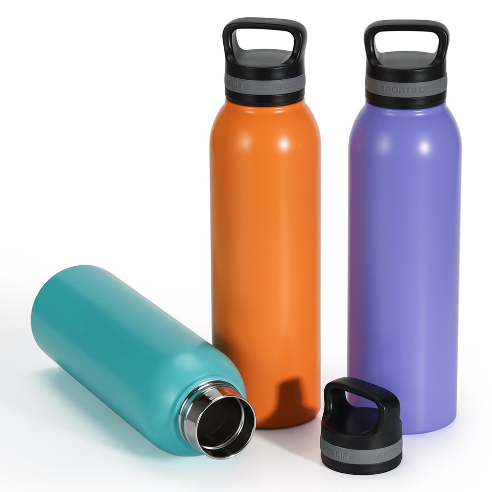 Custom Outdoor Mountain Climbing Portable Thermos Flask Double Wall Vacuum Insulation Thermos Bottle