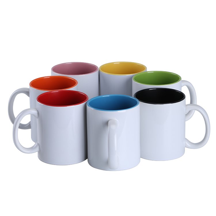 Cheap Custom Logo 11OZ Blank White Coated Ceramic Mug for DIY Sublimation