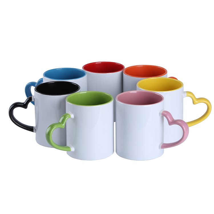 Cheap Custom Logo 11OZ Blank White Coated Ceramic Mug for DIY Sublimation