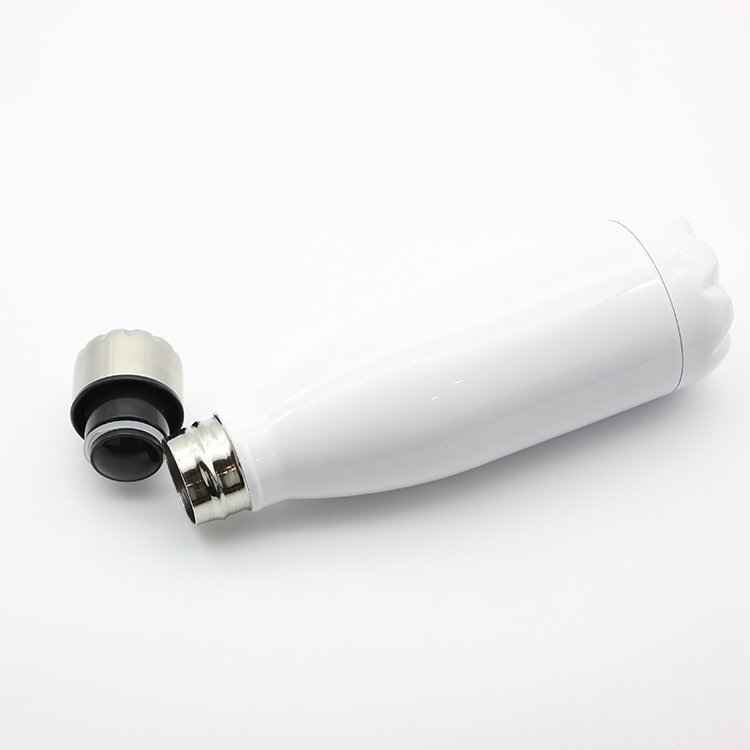 Wholesale sublimation blank cola bottle stainless steel water Cola Shape Vacuum Flask Thermal Water Bottle