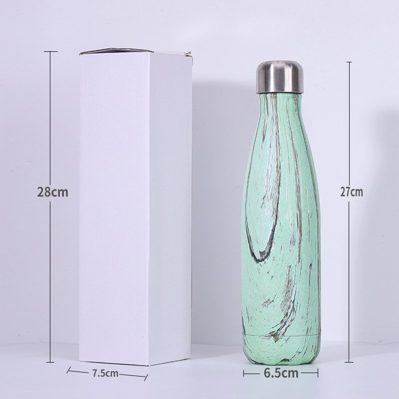 Hot new products 2024 insulated stainless steel water bottle black custom water bottles no minimum