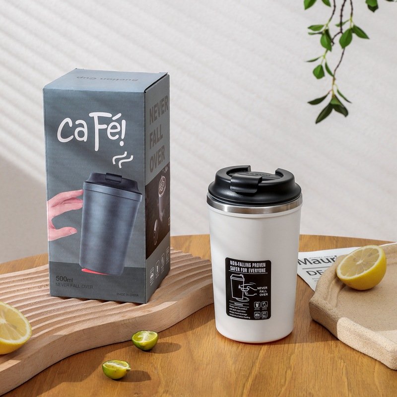 12oz/17oz Magic Anti Slip Non Falling Suction Cup 2023 Gift Customized Coffee Cup Suction Bottom Mug sublimation