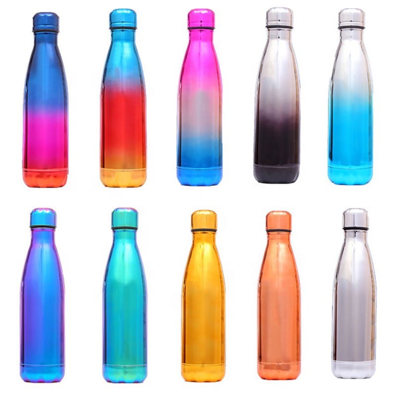 FANGYUAN cheap 16oz stainless steel sublimation vacuum flask hot drinking sports water bottle with customizable logo