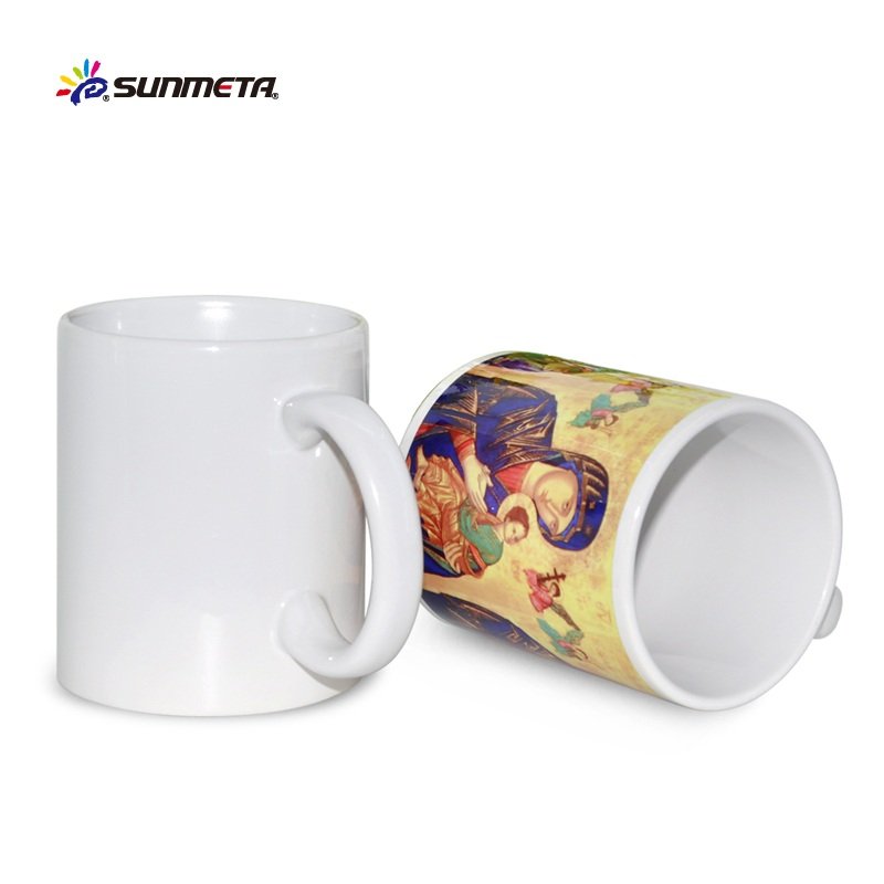 Sunmeta High Quality 11oz Bone China Sublimation Mug DIY Personalized Mug for sublimation