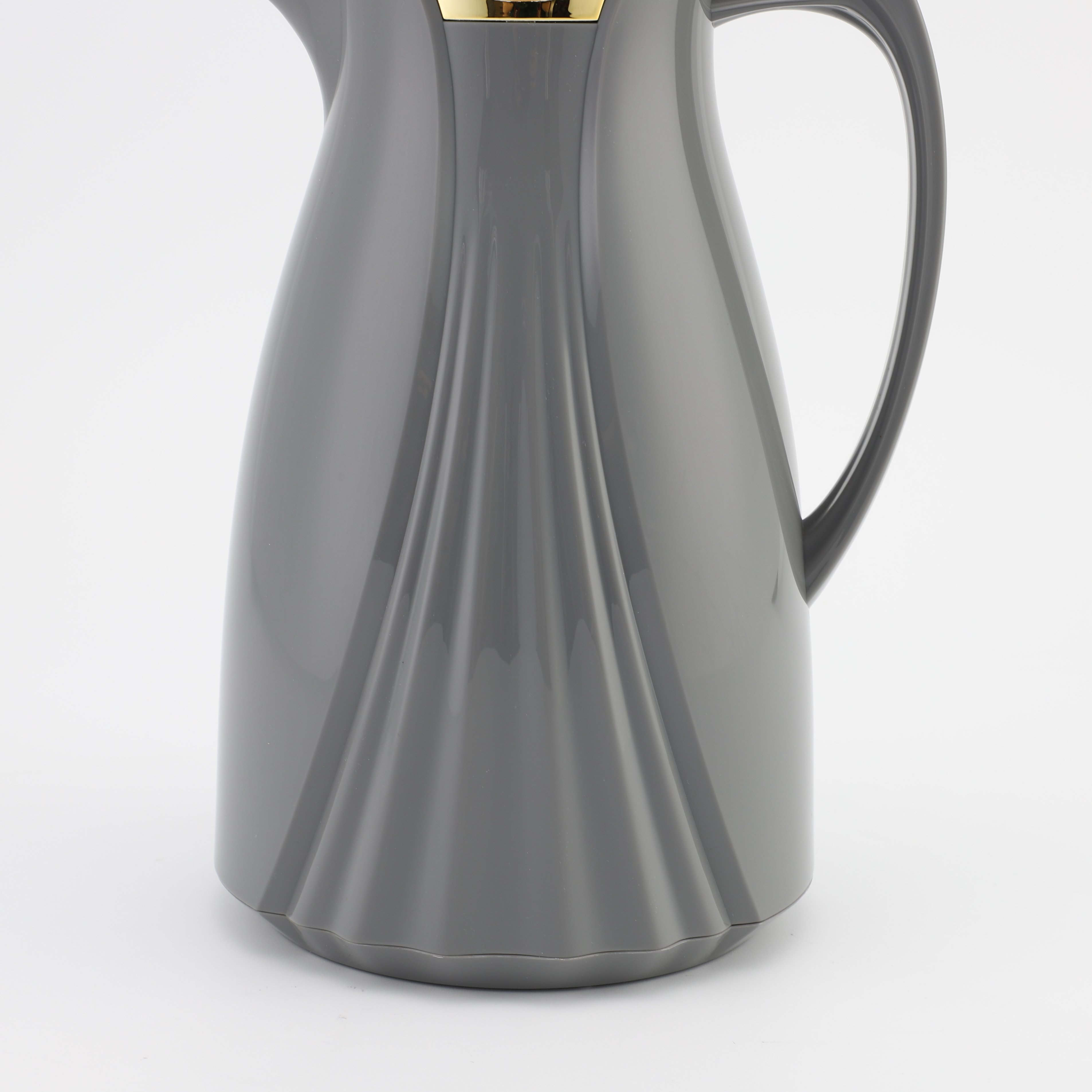 Arabic Dallah New Arrival Plastic Body Pink Glass Refill Vacuum Flask High Quality Insulated Thermos Flask Kettle Coffee Pot