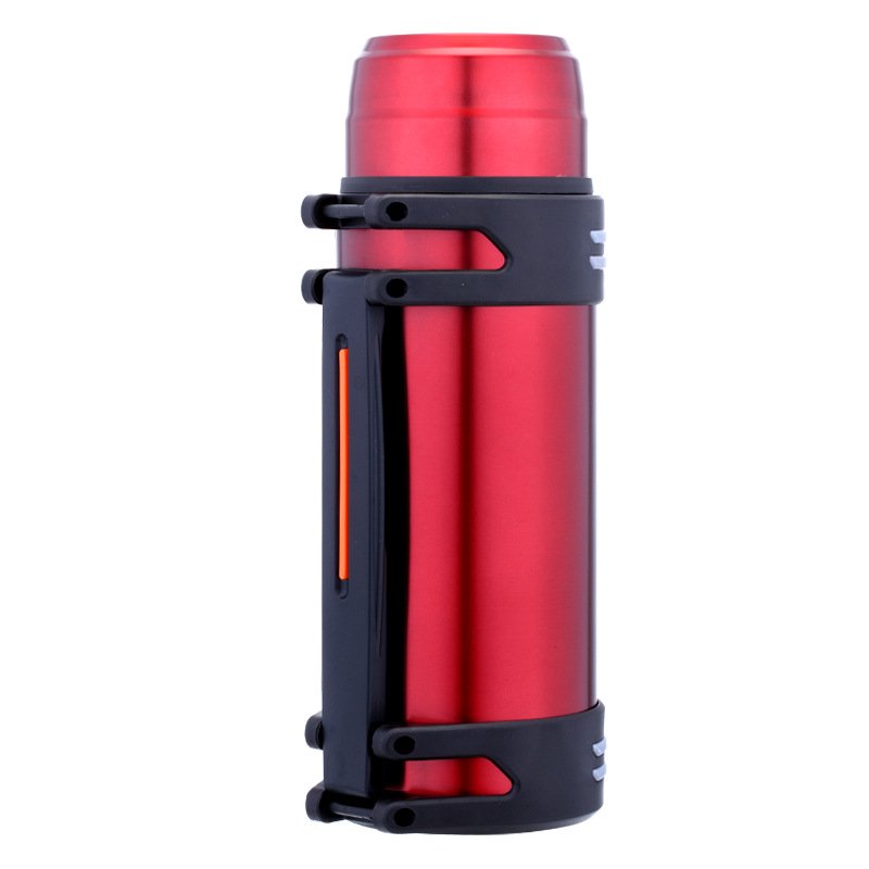 1l Christmas Antic Custom Logo Thermos Vacuum Flask Stainless Steel Insulated Bottle Gift Set