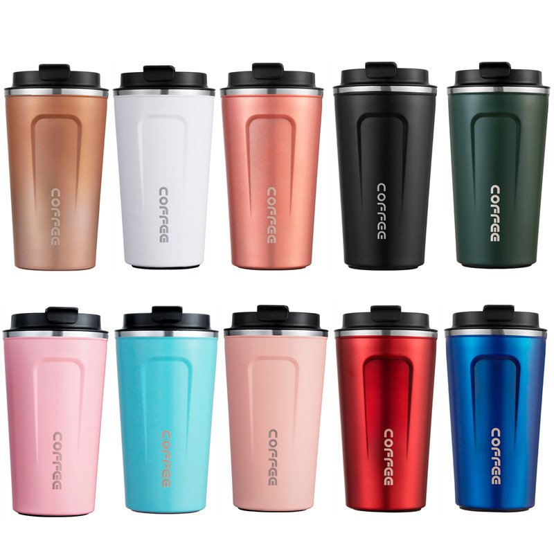 Custom Logo Luxury Insulated Coffee Mug Stainless Steel Travel Mug Durable Car Mug Thermos