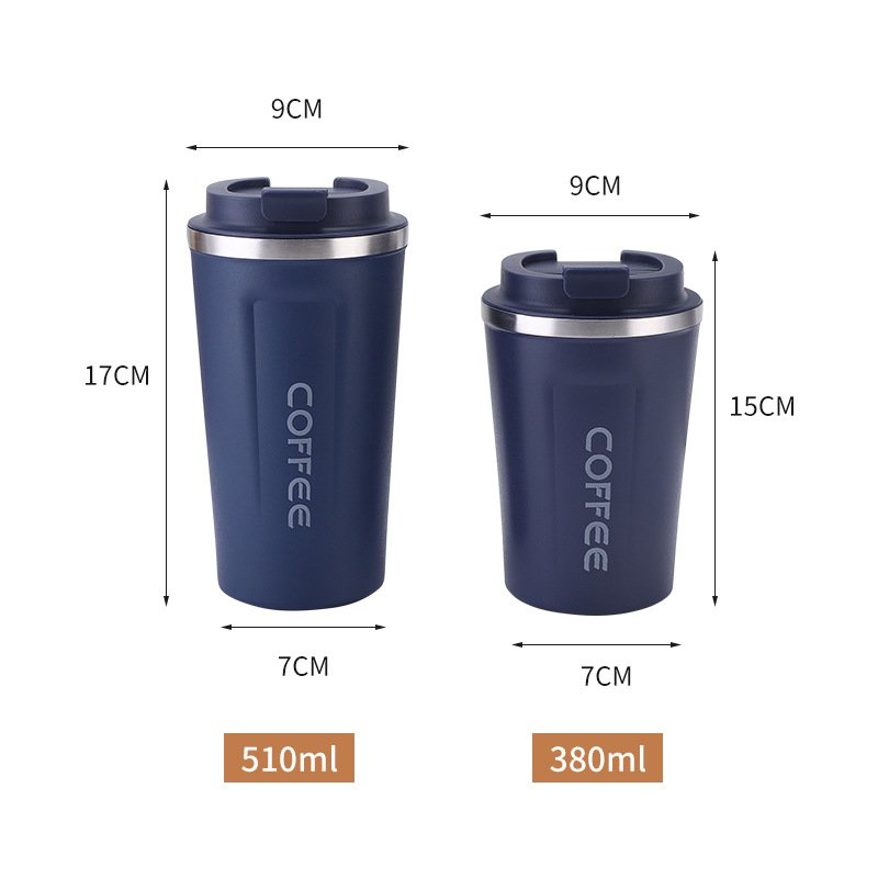 Custom Logo Luxury Insulated Coffee Mug Stainless Steel Travel Mug Durable Car Mug Thermos