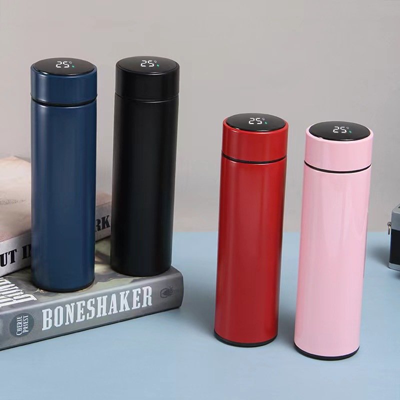 JCX/Smart vacuum flask 304 stainless steel vacuum flask water cup digital display vacuum flask