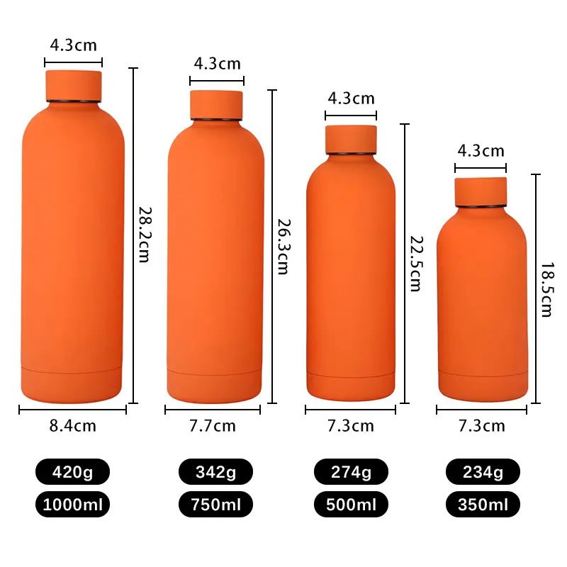 Gourdes Enfants Cold Water Bottle Double Wall Flaskoz Milk Carton Water Bottle 25oz Milk Water Bot Vacuum Flask
