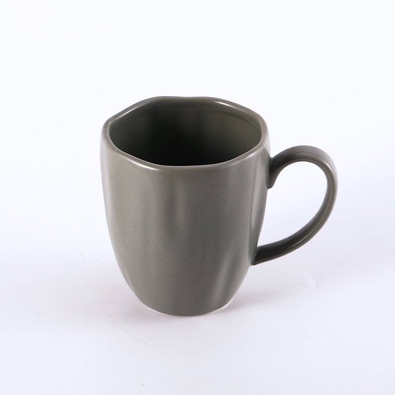Tivray Custom Solid Color Under Matte Glaze Mug Eco Friendly Milk Tea Cup Sublimation Full Color Ceramic Coffee Mug 11.9 Oz