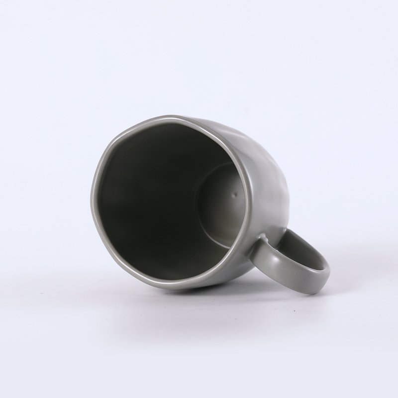 Tivray Custom Solid Color Under Matte Glaze Mug Eco Friendly Milk Tea Cup Sublimation Full Color Ceramic Coffee Mug 11.9 Oz