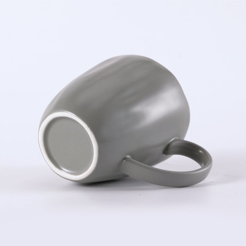 Tivray Custom Solid Color Under Matte Glaze Mug Eco Friendly Milk Tea Cup Sublimation Full Color Ceramic Coffee Mug 11.9 Oz