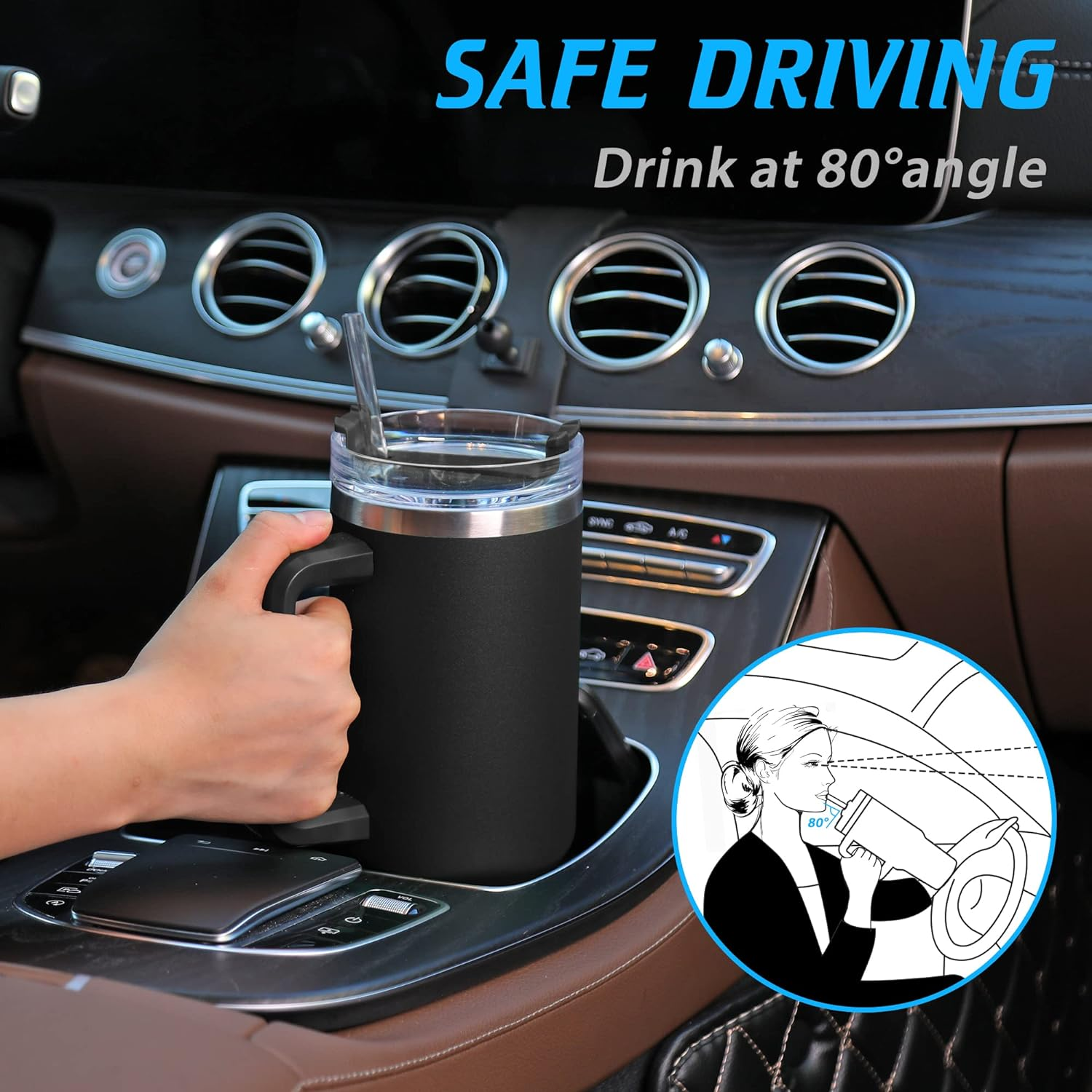 Stainless Steel Tumbler with Straw Hot Water Bottle vasos de acero inoxidable Insulated Vacuum Flasks Thermos Car Water Bottles