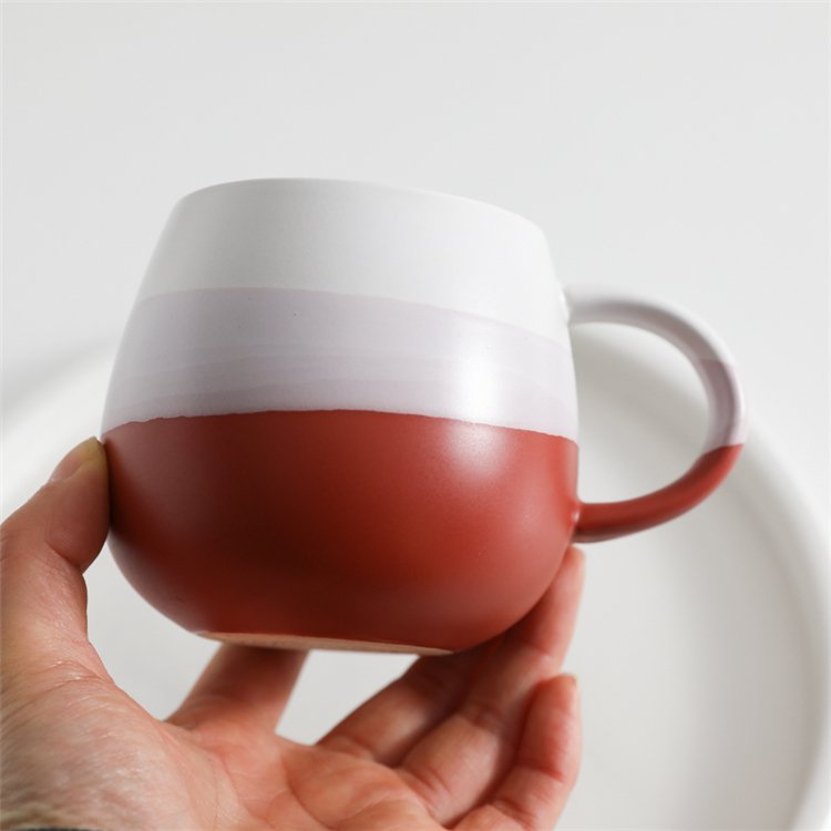 Nordic wholesale custom logo european style colorful drinkware porcelain tea cups nordic ceramic coffee mug for gift