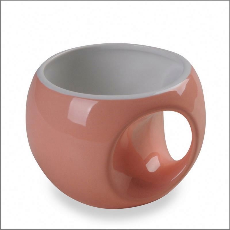 2024 New design Round Stoneware Tea Mug Set Of 6 pcs Color Mugs Ceramic Coffee Cups For Party