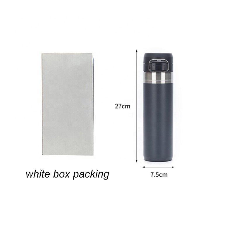 TY 700ml customized logo Sprayed tumbler double layer vacuum mug 304 stainless steel large capacity insulation sports water mugs
