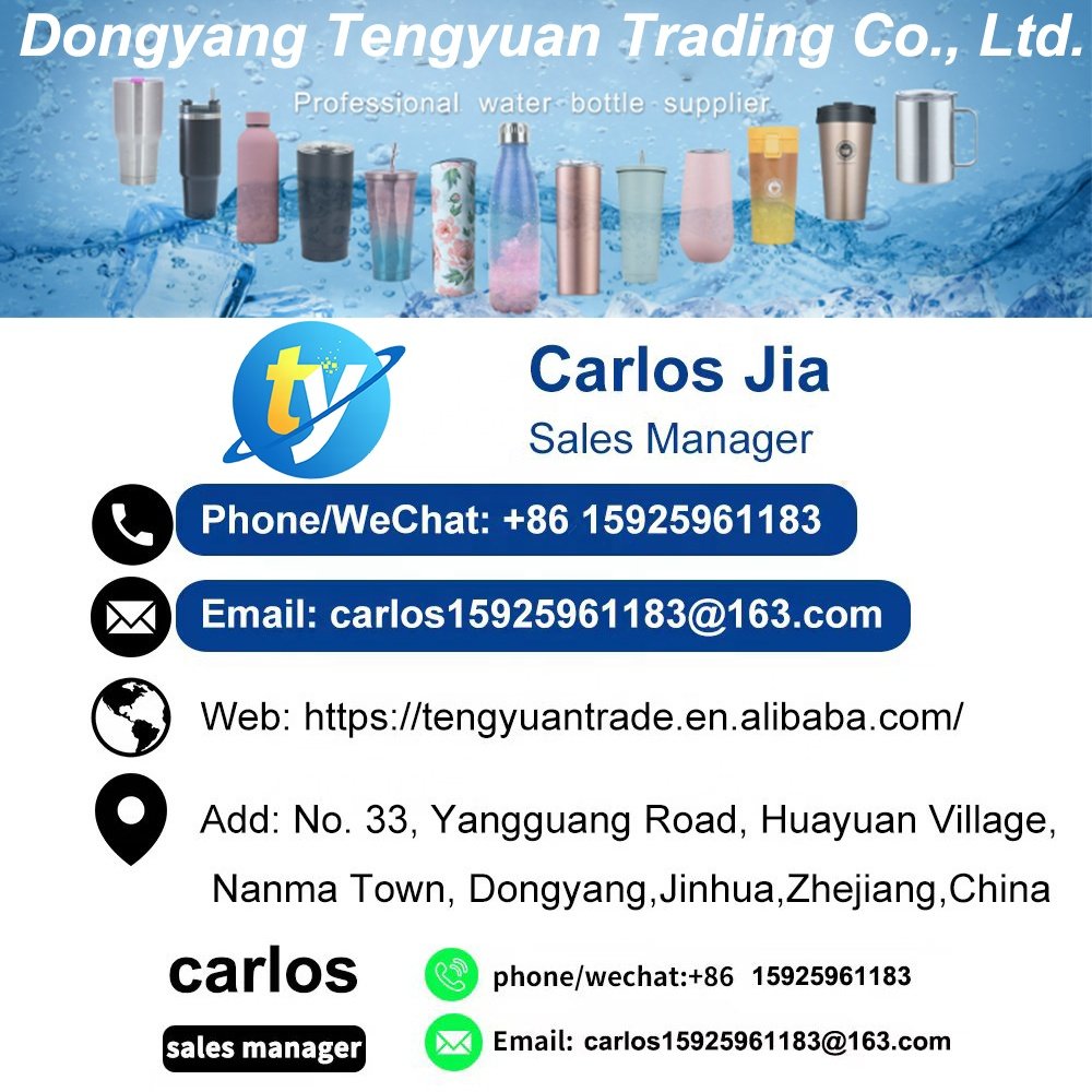 TY 700ml customized logo Sprayed tumbler double layer vacuum mug 304 stainless steel large capacity insulation sports water mugs