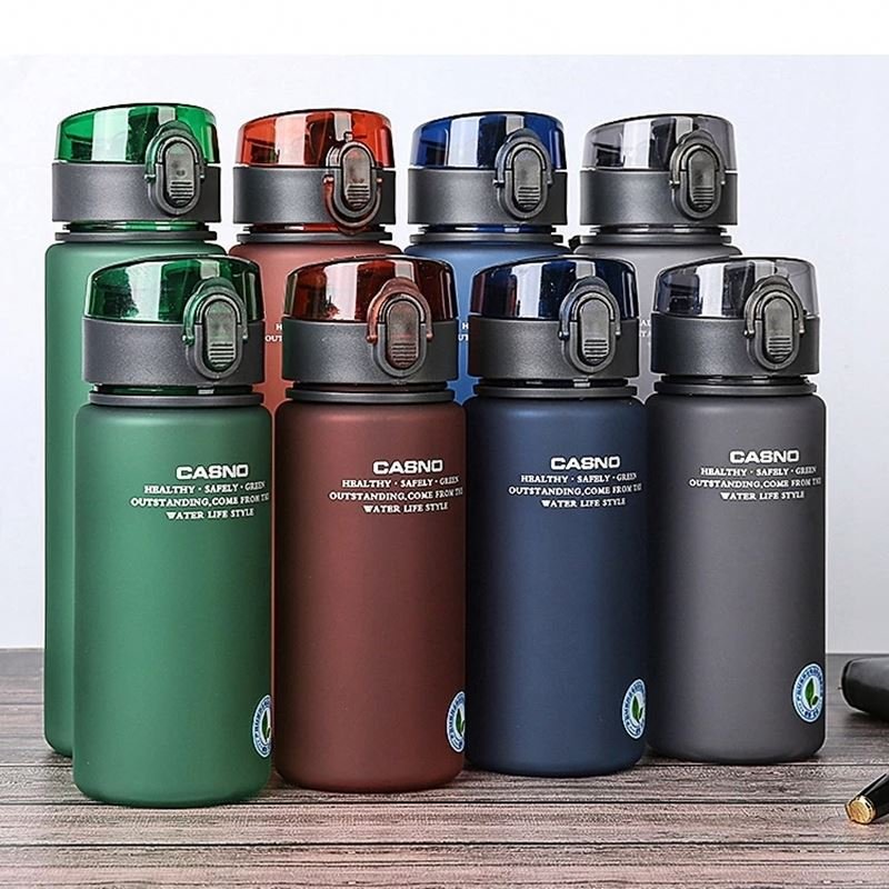 Custom Logo BPA Free Leak Proof Sports Water Bottle High Quality Tour Hiking Portable My Favorite Drink Bottles 400ml 560ml