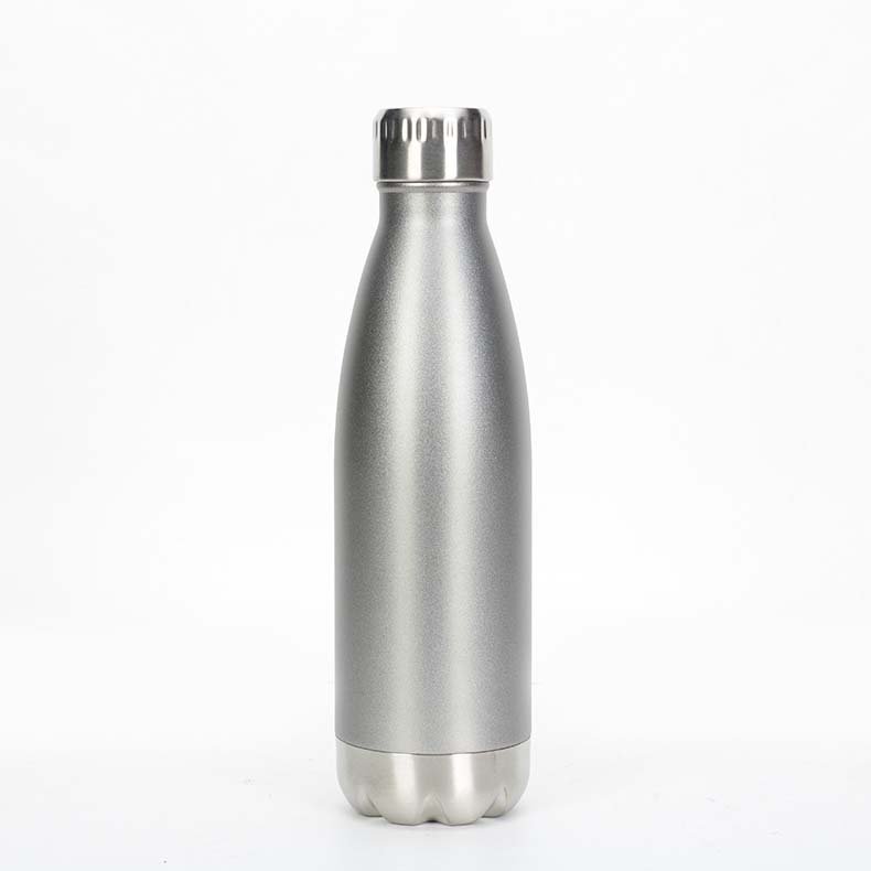 Custom logo bpa free thermos insulated vacuum flask 500ml stainless steel water bottle with lid