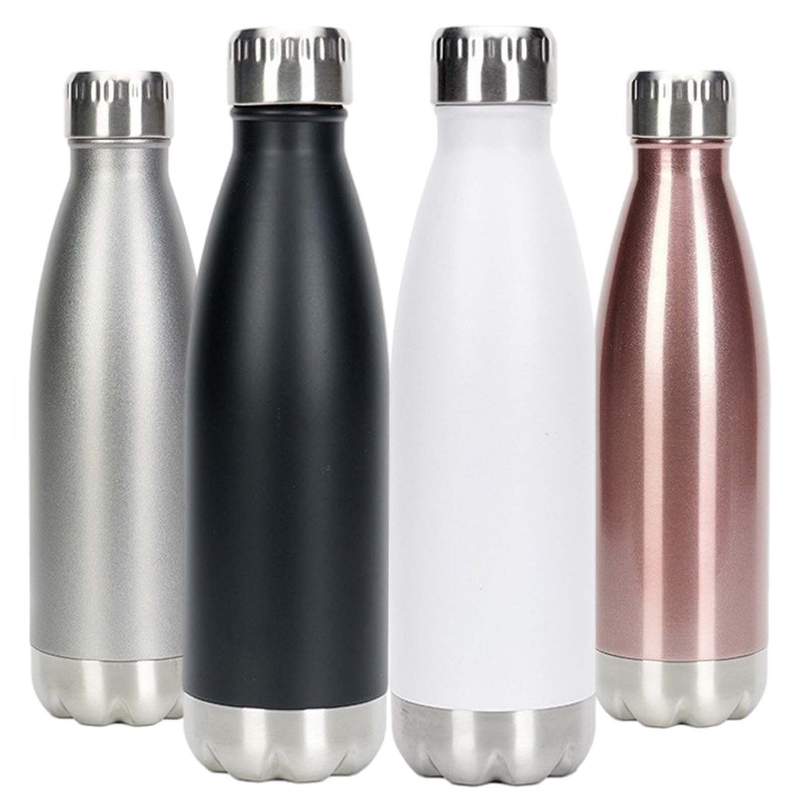 Custom logo bpa free thermos insulated vacuum flask 500ml stainless steel water bottle with lid