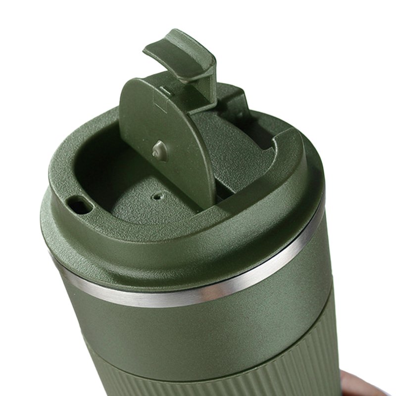 Coffee Mug Custom Logo 380ml/510ml Insulated Stainless Steel Travel Tumbler Eco-friendly Reusable Coffee Tumbler Cup with Lid