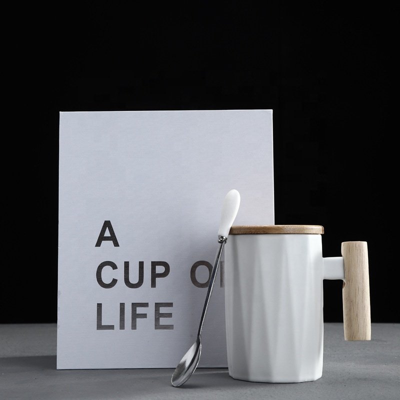New Style Wholesale Custom 11oz 15 oz White Heat Transfer Ceramic Travel Cup Sublimation Blank Ceramic Coffee Mugs with Handle