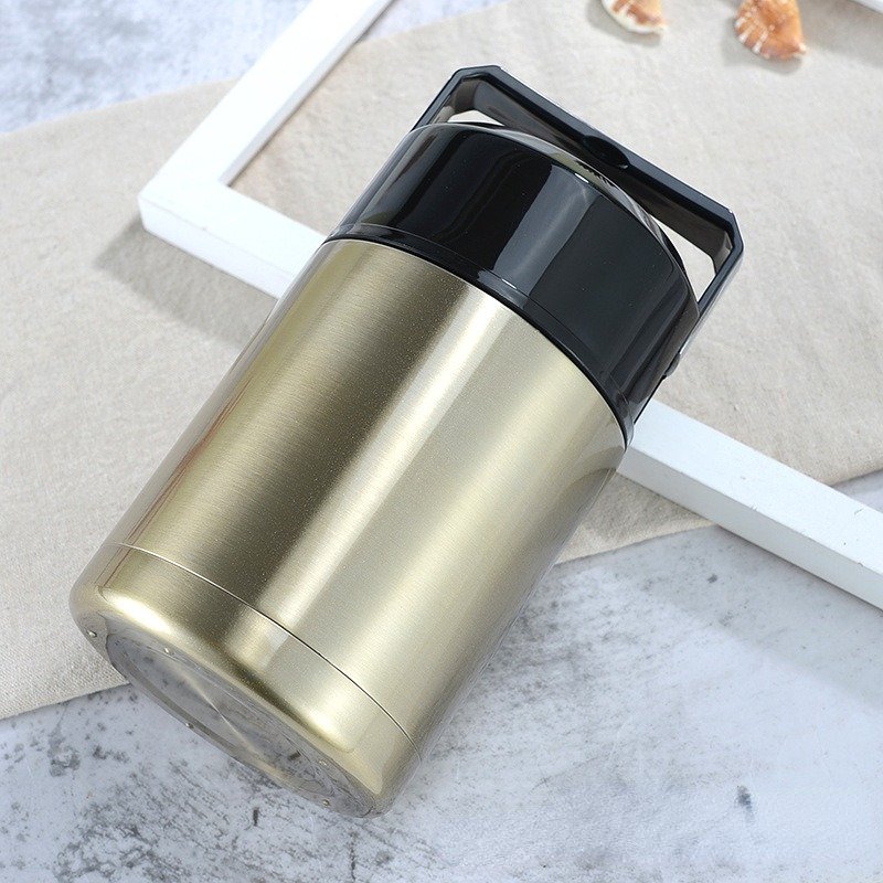 2024 New Vacuum Flask Insulated Hot and Cold Water Bottle Thermal Portable Travel Stainless Steel Thermoses with Handle