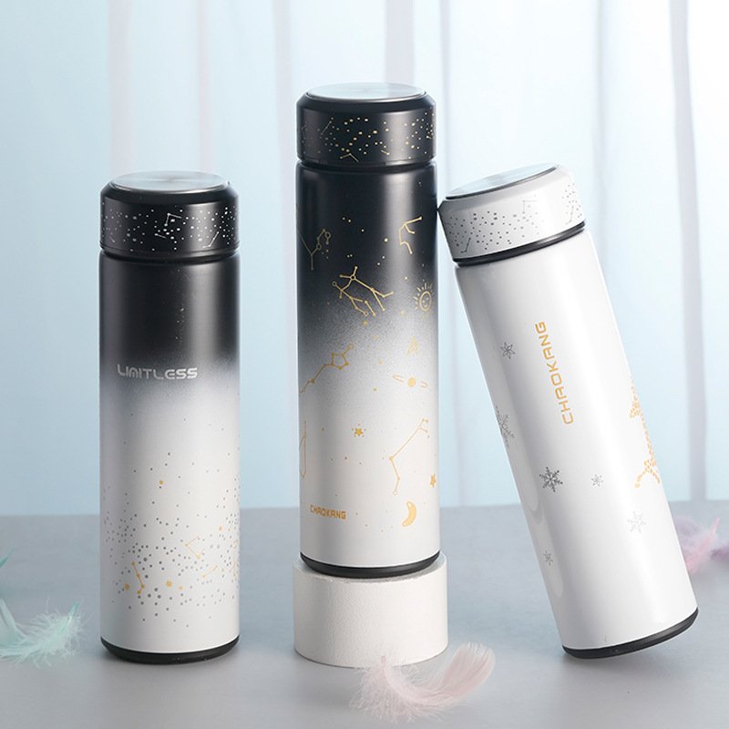 Eco friendly 500ml thermos powderade uv school hot bottle water drink sus 304 water bottles