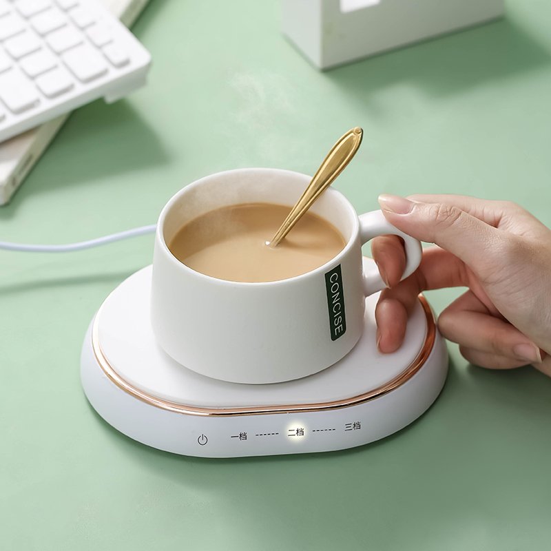 Temperature Control Self Heating Electric Mug Coffee Heater Cup Warmer Smart Coffee Mug Warmer